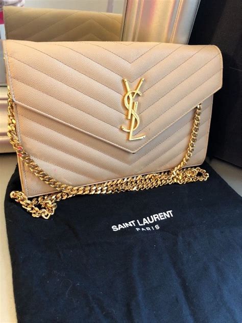 ysl beige chain bag|ysl shoulder bag collection.